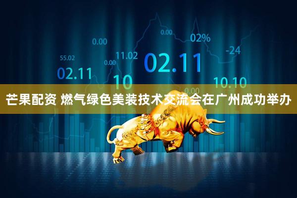 芒果配资 燃气绿色美装技术交流会在广州成功举办