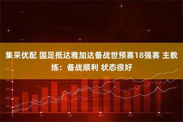 集采优配 国足抵达雅加达备战世预赛18强赛 主教练：备战顺利 状态很好