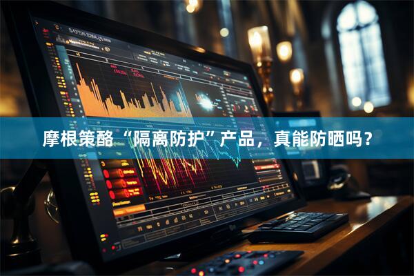 摩根策酪 “隔离防护”产品，真能防晒吗？
