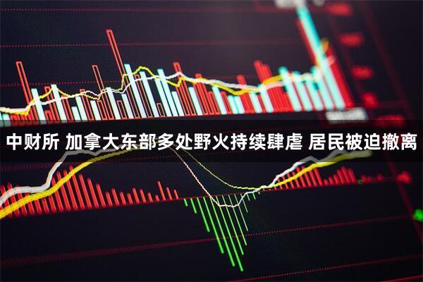 中财所 加拿大东部多处野火持续肆虐 居民被迫撤离