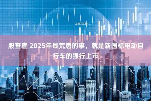 股查查 2025年最荒唐的事,就是新国标电动自行车的强行上市
