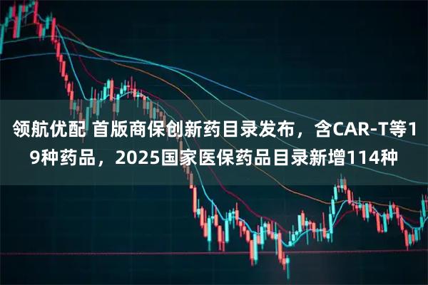 领航优配 首版商保创新药目录发布,含CAR-T等19种药品,2025国家医保药品目录新增114种