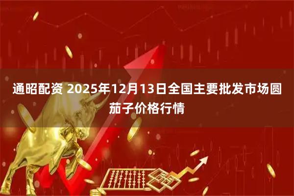 通昭配资 2025年12月13日全国主要批发市场圆茄子价格行情