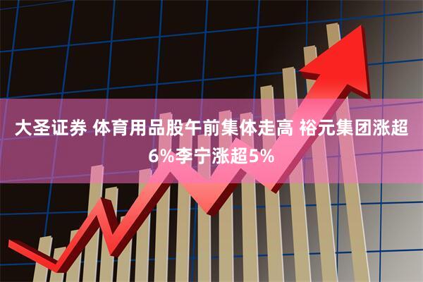 大圣证券 体育用品股午前集体走高 裕元集团涨超6%李宁涨超5%