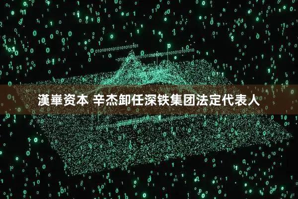 漢崋资本 辛杰卸任深铁集团法定代表人